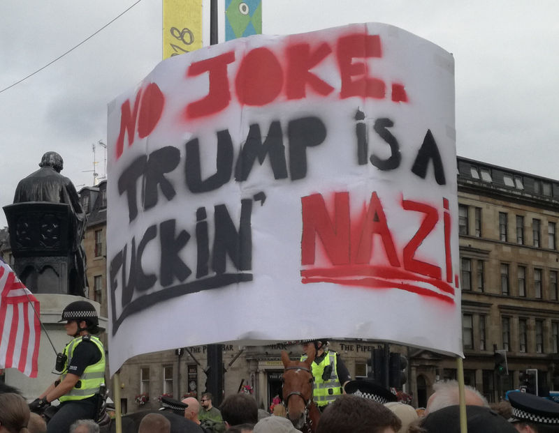 Illustration for article titled Scottish anti-Trump photo dump (long and comprehensive!)